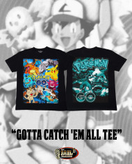 Catch 'Em All Tee - Black
