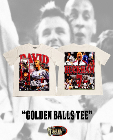 Golden Balls Tee - Off White