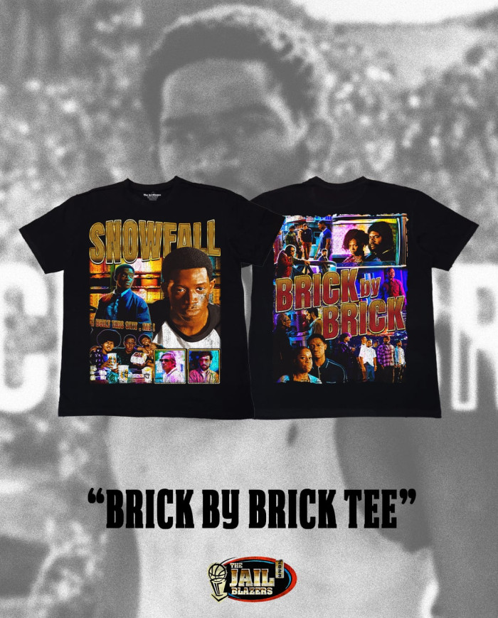 Brick By Brick Tee - Magnet