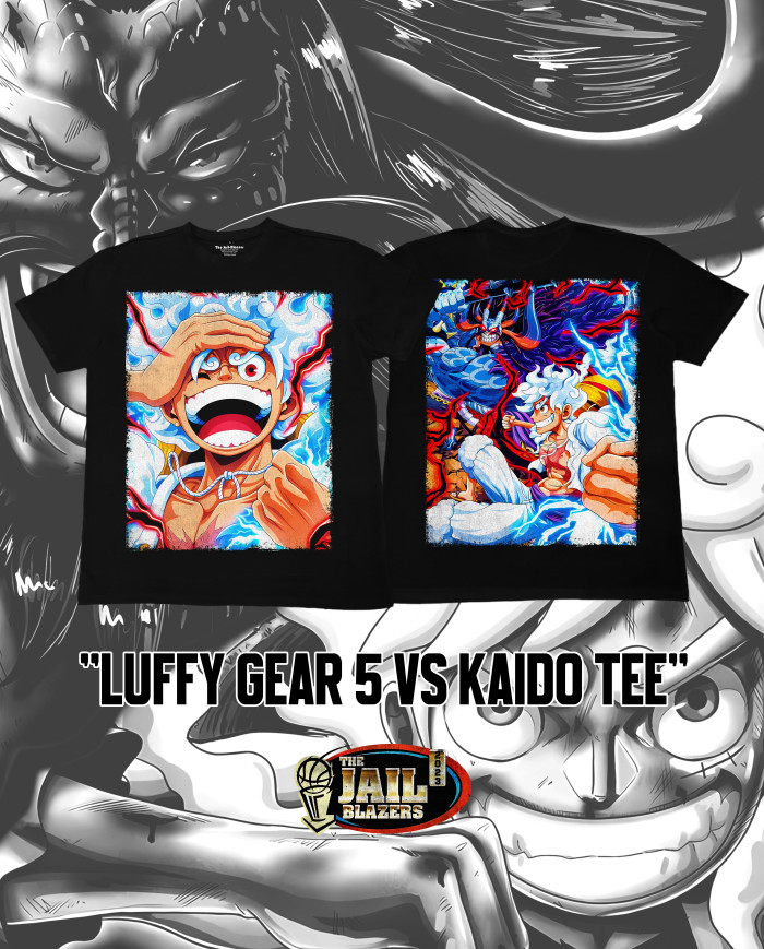 Luffy Gear 5 VS Kaido Tee - Off White