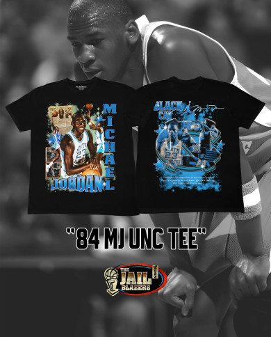 84 MJ UNC Tee - Black