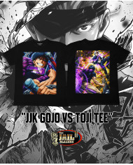 JJK Gojo VS Toji Tee - Black