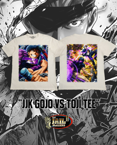 JJK Gojo VS Toji Tee - Off White