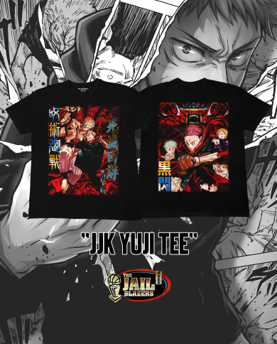 JJK Yuji Tee - Black