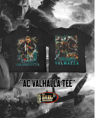 AC Valhalla Tee - Washed Black