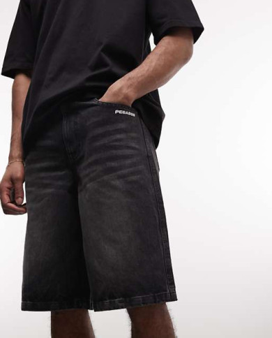 Kolar Jorts - Sprayed Washed Black