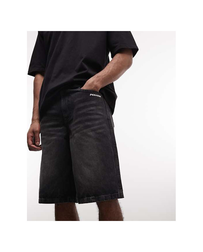 Kolar Jorts - Sprayed Washed Black