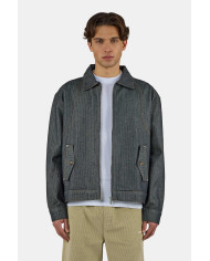 Sloten Herringbone Denim Jacket - Raw Blue