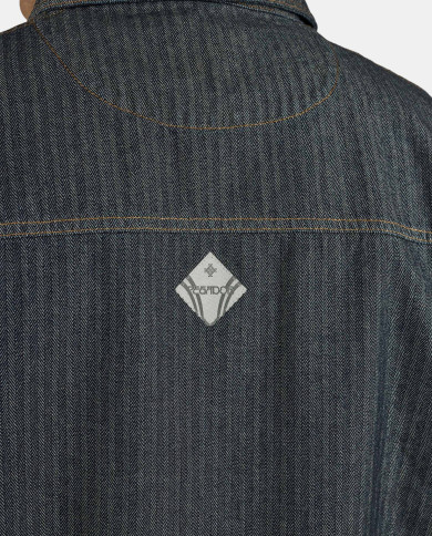 Sloten Herringbone Denim Jacket - Raw Blue