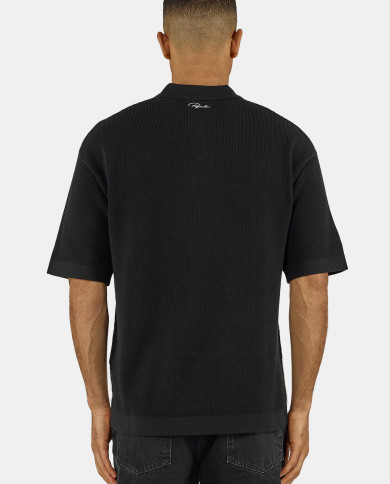 copy of Tellero Pique Knit Polo - Warm White