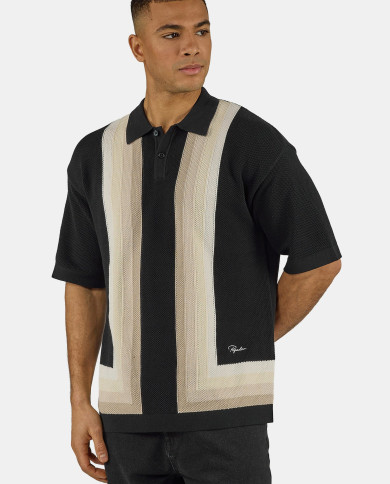 copy of Tellero Pique Knit Polo - Warm White