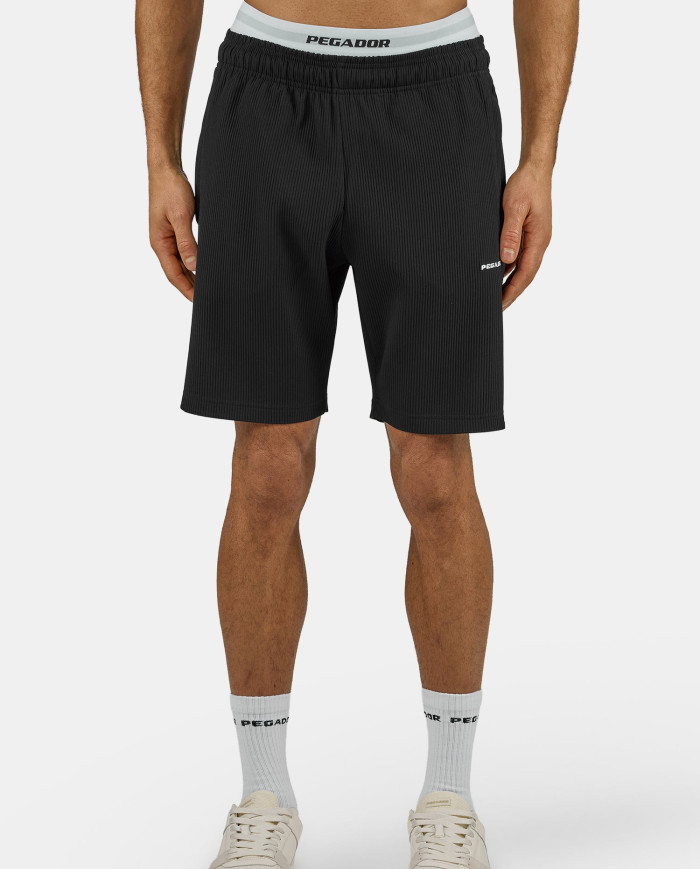 Troy Plissee Shorts- Twillight Blue