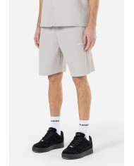 Troy Plissee Shorts- Fog Grey