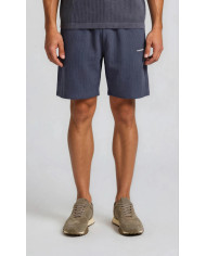 Troy Plissee Shorts- Twillight Blue