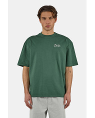 Morcote Oversized Tee - Washed Solid Green