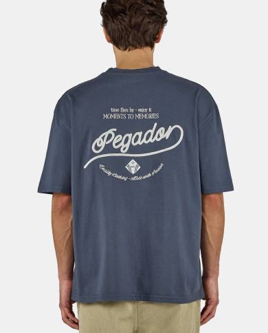 Belmonte Oversized Tee - Washed Twilight Blue