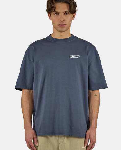 Belmonte Oversized Tee - Washed Twilight Blue