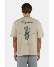 Morcote Oversized Tee - Washed Solid Green