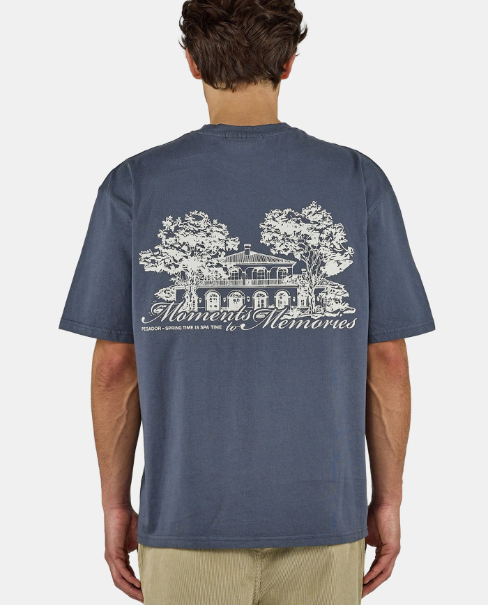 Stege Oversized Tee - Washed Warm White