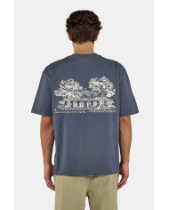 Rochefort Oversized Tee - Washed Twilight Blue