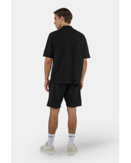 Libco Structured Knit Shirt - Black