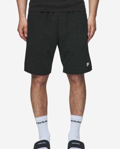 Libco Structured Knit Shorts - Black