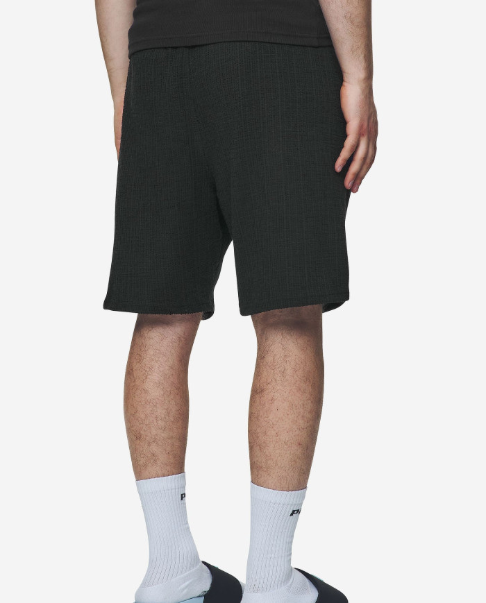 Libco Structured Knit Shorts - Black