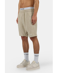 Libco Structured Knit Shorts - Khaki Beige