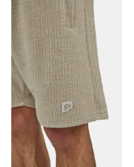 Libco Structured Knit Shorts - Khaki Beige