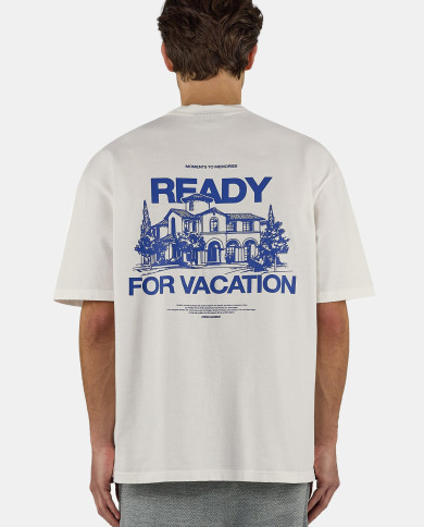 Bovec Oversized Tee - Washed Warm White