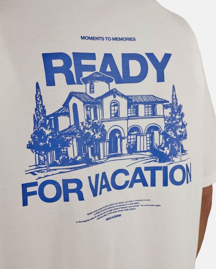 Bovec Oversized Tee - Washed Warm White