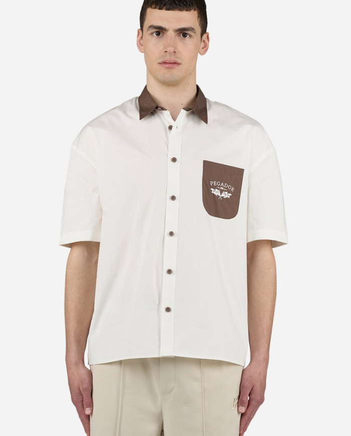 Canva Knit Polo Shirt - Cozy Brown