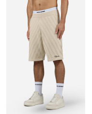 Canva Knit Shorts - Light Beige