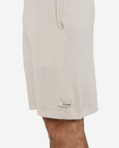 Campbell Knit Shorts - Unbleached