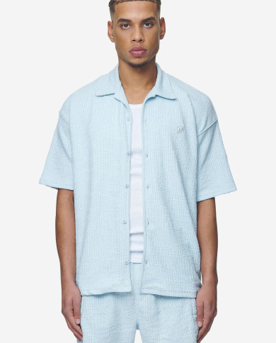 copy of Libco Structured Knit Shirt - Salty Cream