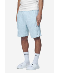 Libco Structured Knit Shorts - Washed Baby Blue Unbleached