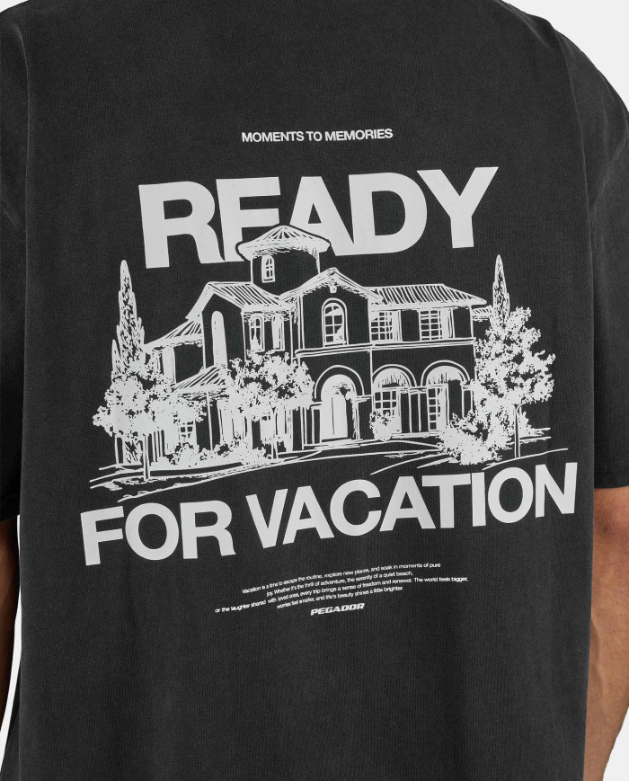 Bovec Oversized Tee - Vintage Black