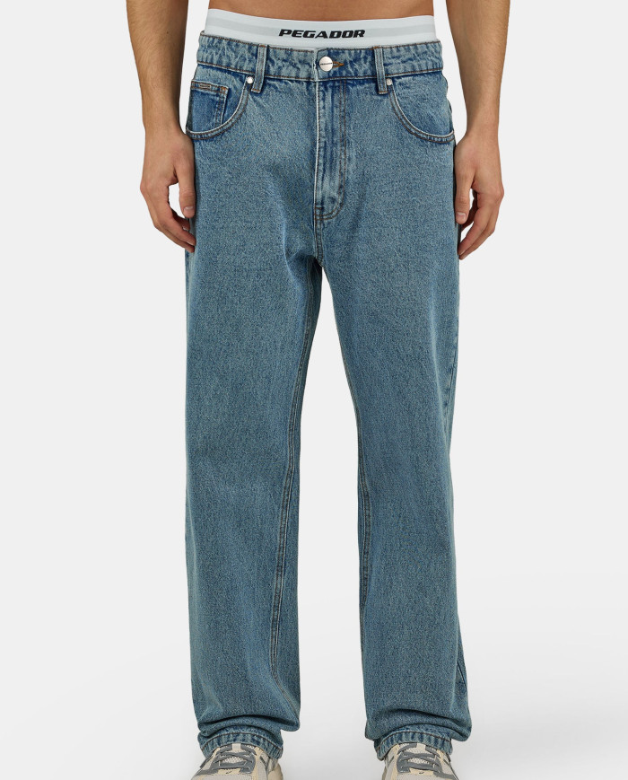 Baltra Baggy Jeans - Washed Blue