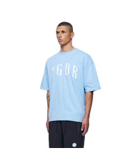 copy of Colne Logo Oversized Tee - Washed Retro Blue