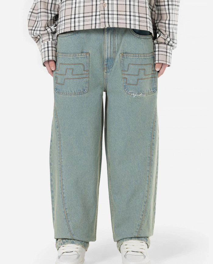 Baltra Baggy Jeans - Sand Washed Blue