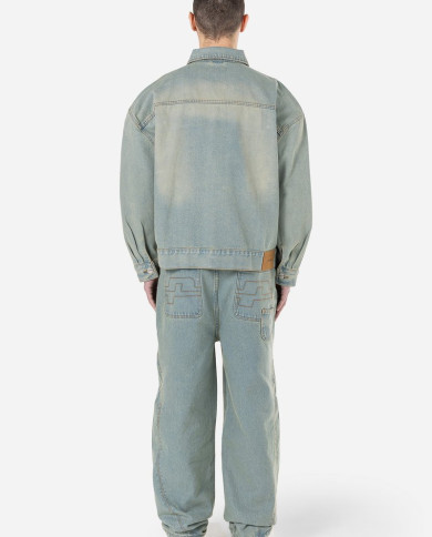 Legacy Wide Jeans - Washed Vintage Blue