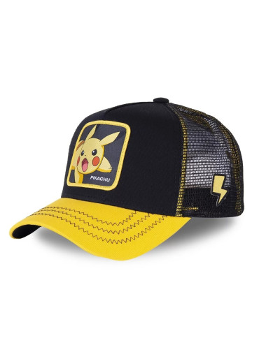 Capslab - Pokemon Pikachu Black - Trucker Cap