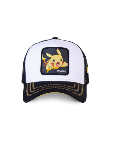 Capslab - Pokemon Pikachu White - Trucker Cap