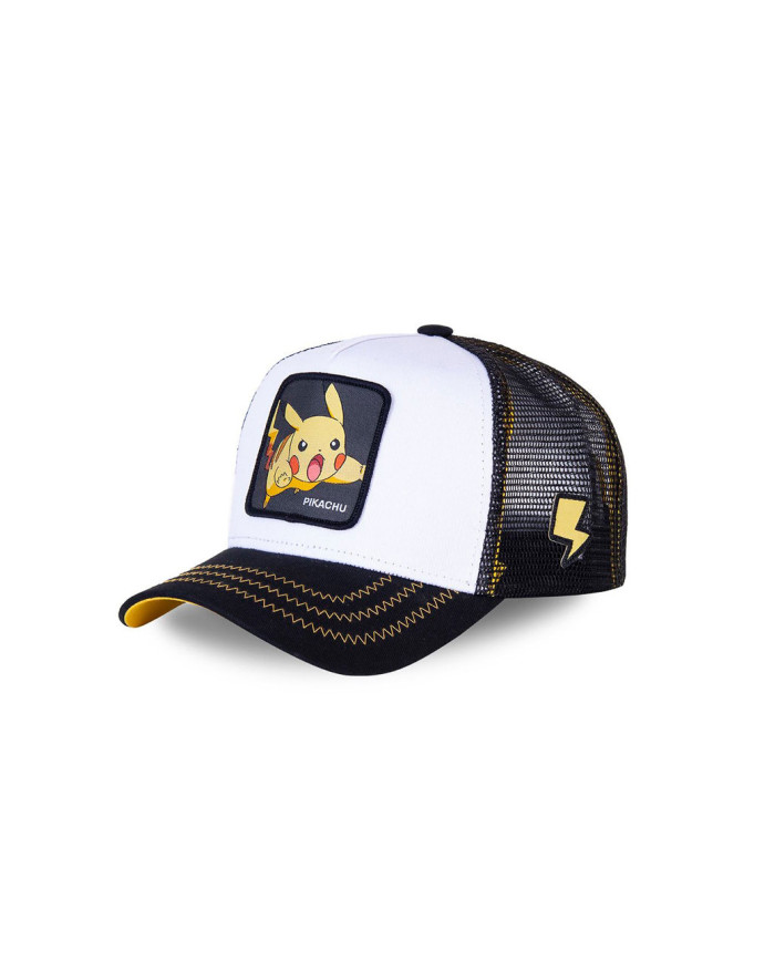 Capslab - Pokemon Pikachu White - Trucker Cap