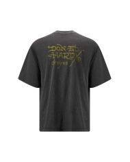 Ed Hardy - Battle Of The Dragons Tshirt - Charcoal