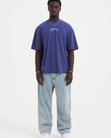 Ed Hardy - Death Before Dishonor Eagle Relaxed T-Shirt - Blue