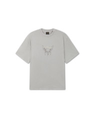 Ed Hardy - Skull Rose Graphic Relaxed T-Shirt - Grey