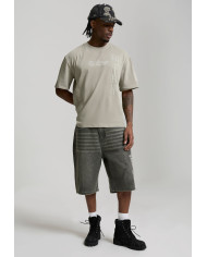 Ed Hardy - Washed Snake Charmer Relaxed T-Shirt - Washed Green