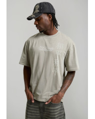 Ed Hardy - Washed Snake Charmer Relaxed T-Shirt - Washed Green