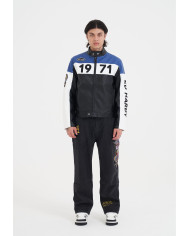 Ed Hardy - Battle Dragon Tattoo Denim Trousers Baggy Jeans - Black